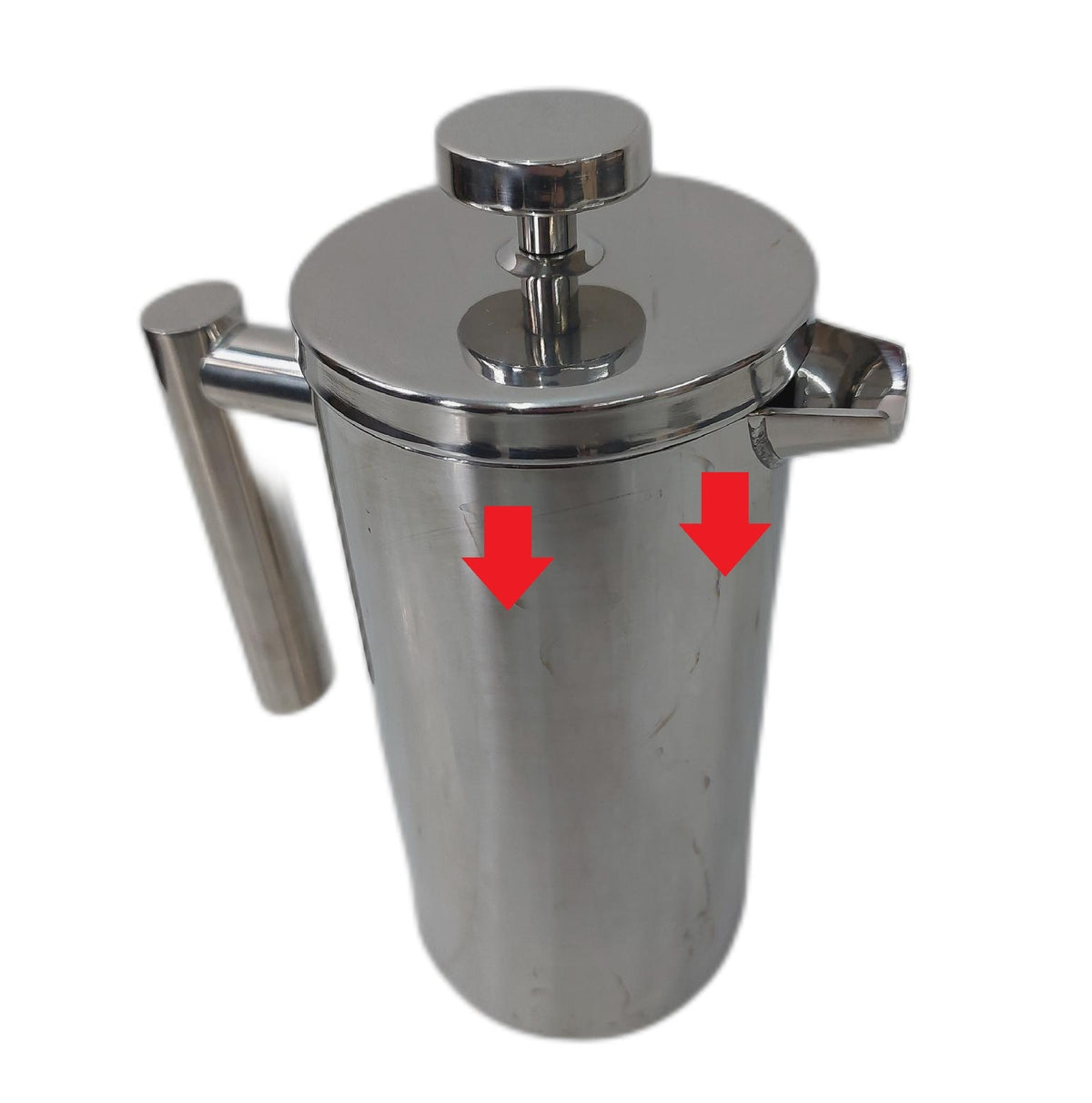 Wrobic Cafetiere French Press Kaffeemaschine 600 ml doppelwandig gebraucht