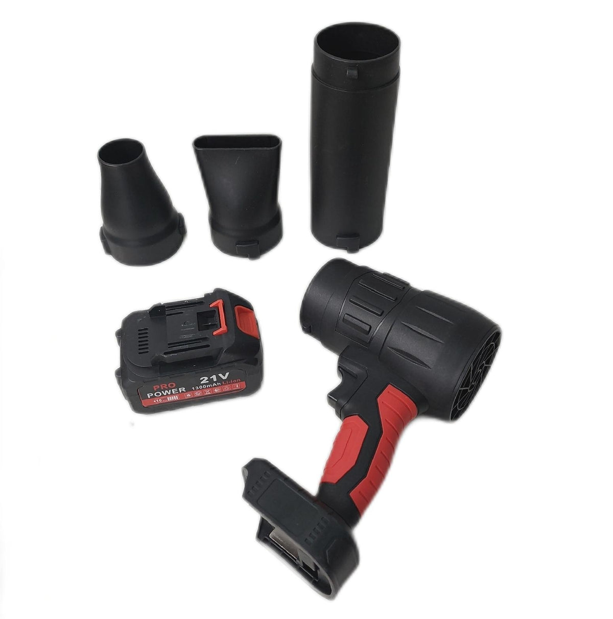 Tragbarer Akku Laubbläser 800W 35000 Umin Turbo Jet ohne Lad