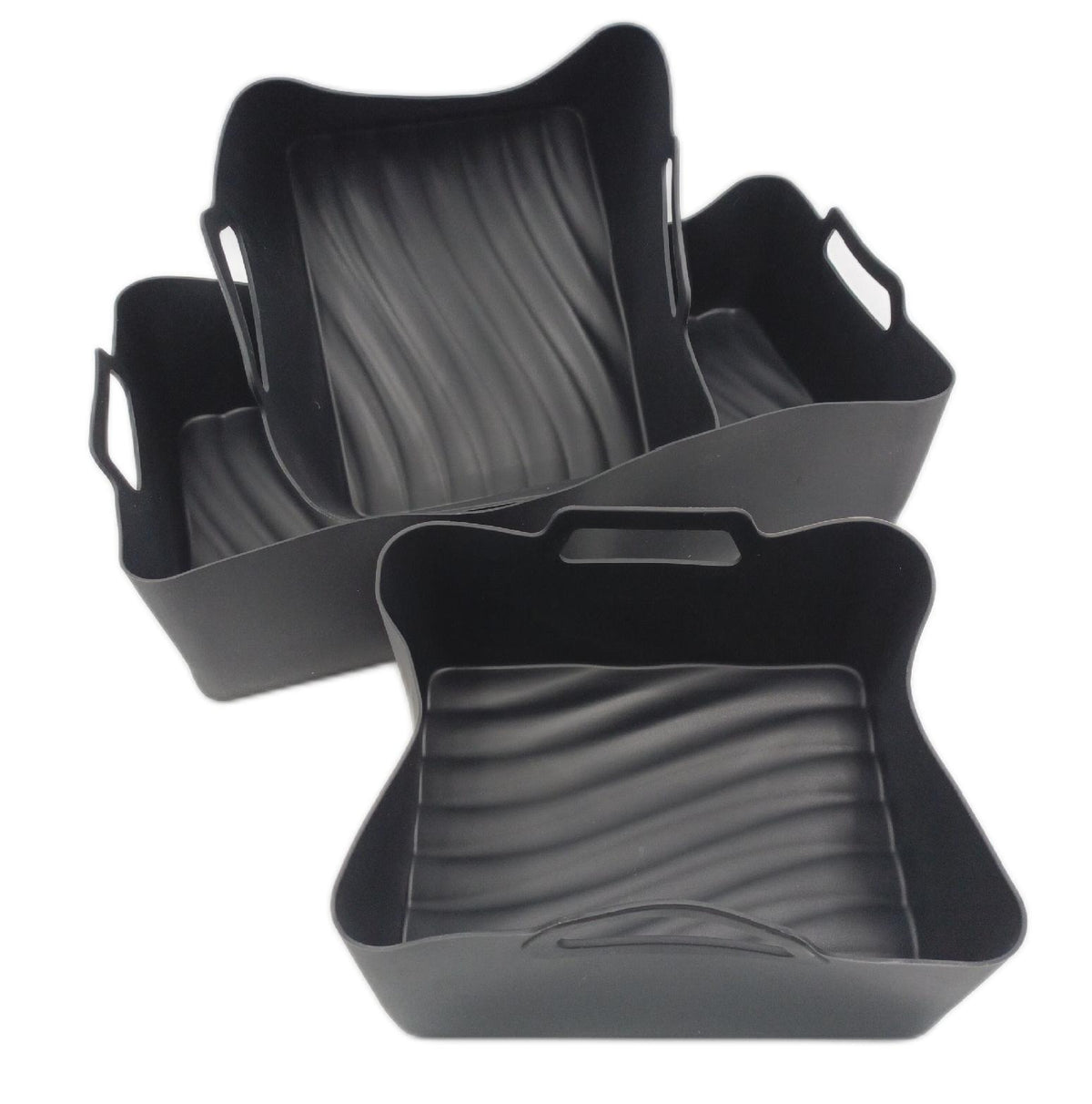 Zounin Silikonform 3er Set Air Fryer Zubehör passend für Ninja 104L AF500EU Modelle