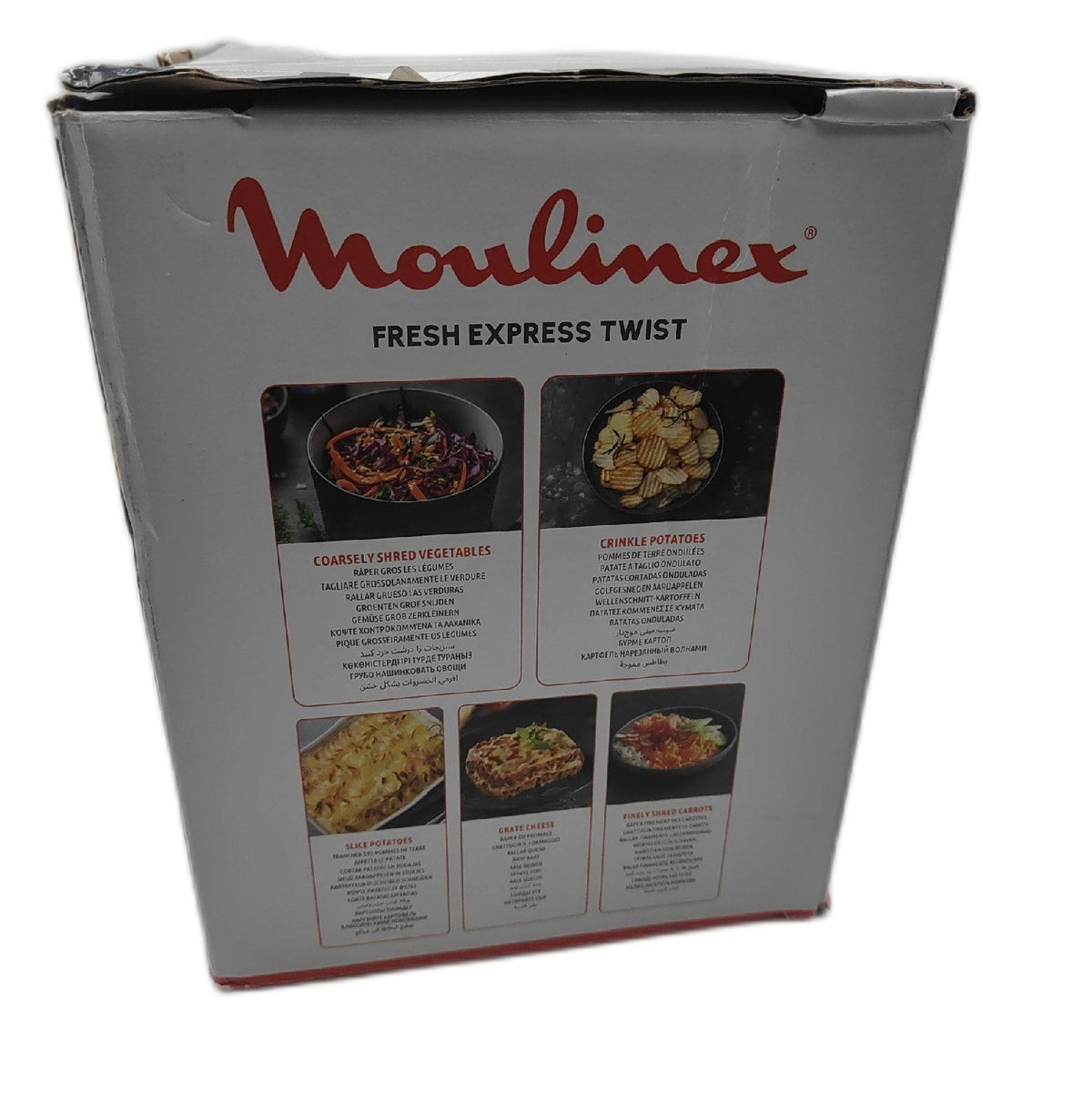Moulinex Zerkleinerer Küchengeräte Fresh Express Twist Multi Zerkle