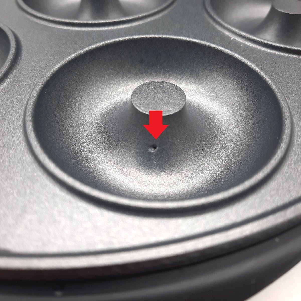 Bestron Donut Maker Im Retro Design Mini-Donut Maker 7 Kleine Do - Unvollständig