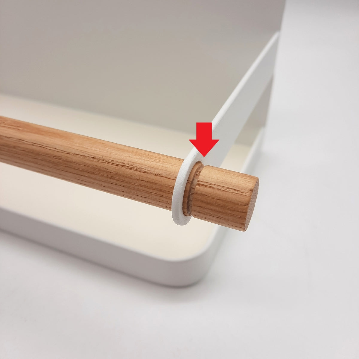 YAMAZAKI Home Tosca Magnetisches Gewürzregal Kühlschrank  Stahl - Unvollständig