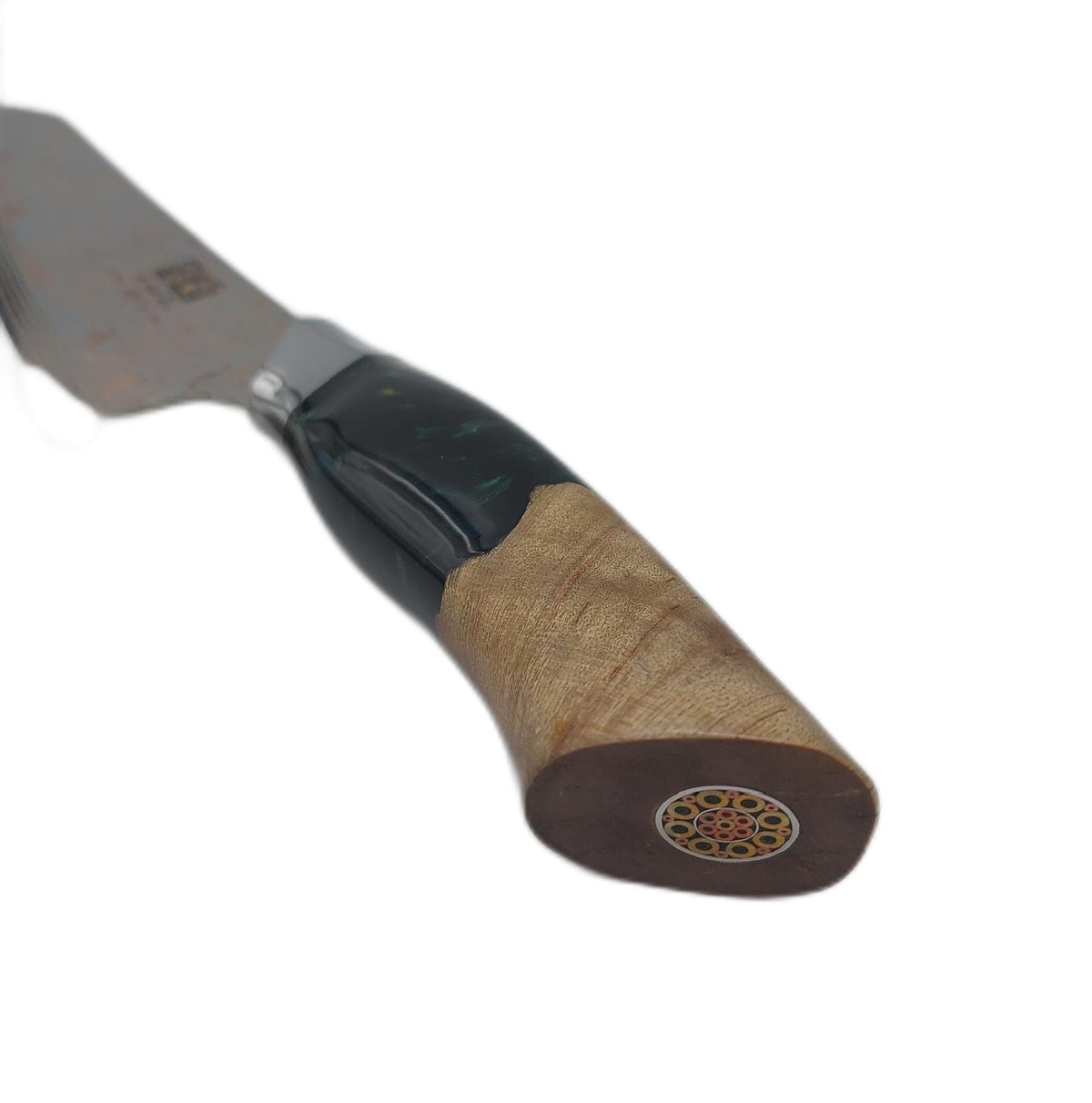 Shan Zu Kochmesser Küchenmesser Japanische Messer 20cm Damaststahl Kupfer Eleganz