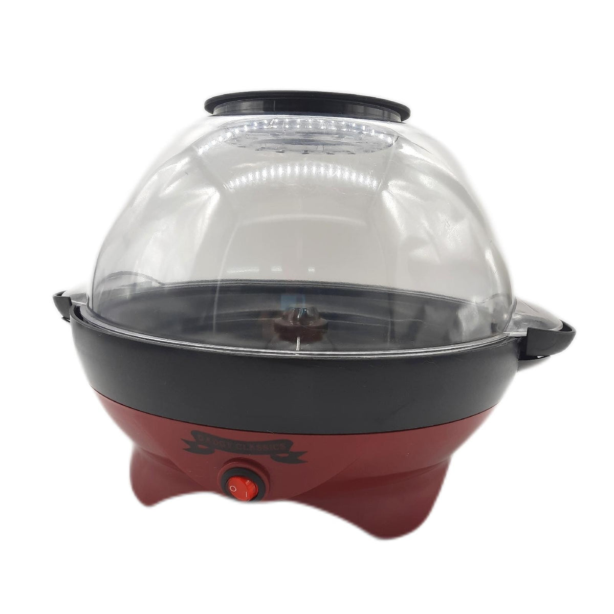 Gadgy Popcornmaschine Haushaltsgeräte Popcorn Maker 800W Leistungsstark Einfach Bedien