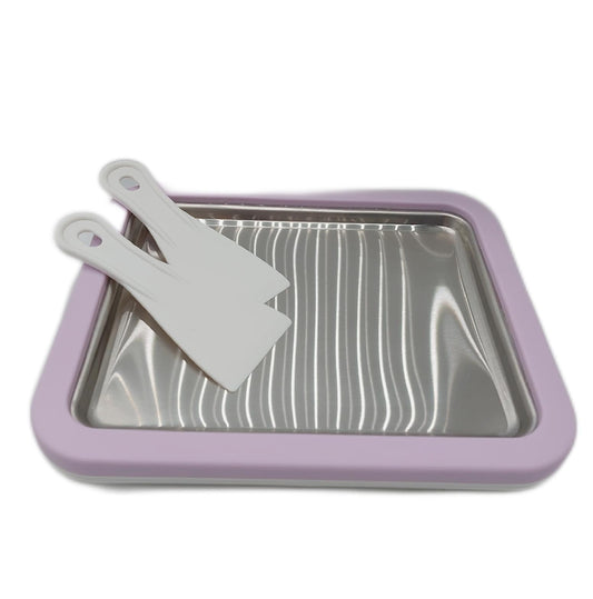 JoyMech Eisplatte Küchenhelfer Zubehör Rolled Ice Cream Maker Eismaschine kreative Z
