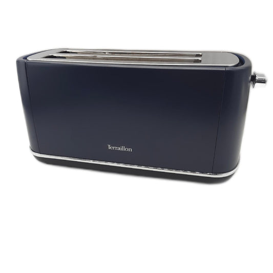 Terraillon Toaster Küchengeräte New Moon langer Toaster 2 große Schlitze