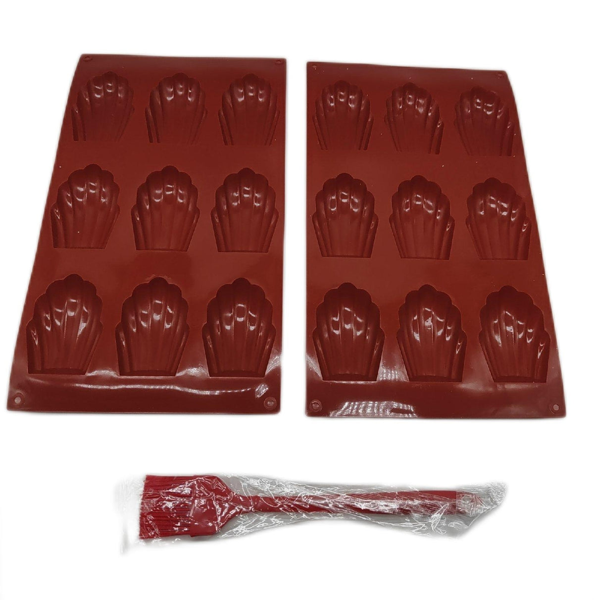 Kizaten Backform Silikon Madeleines Muschelförmige Backspezial