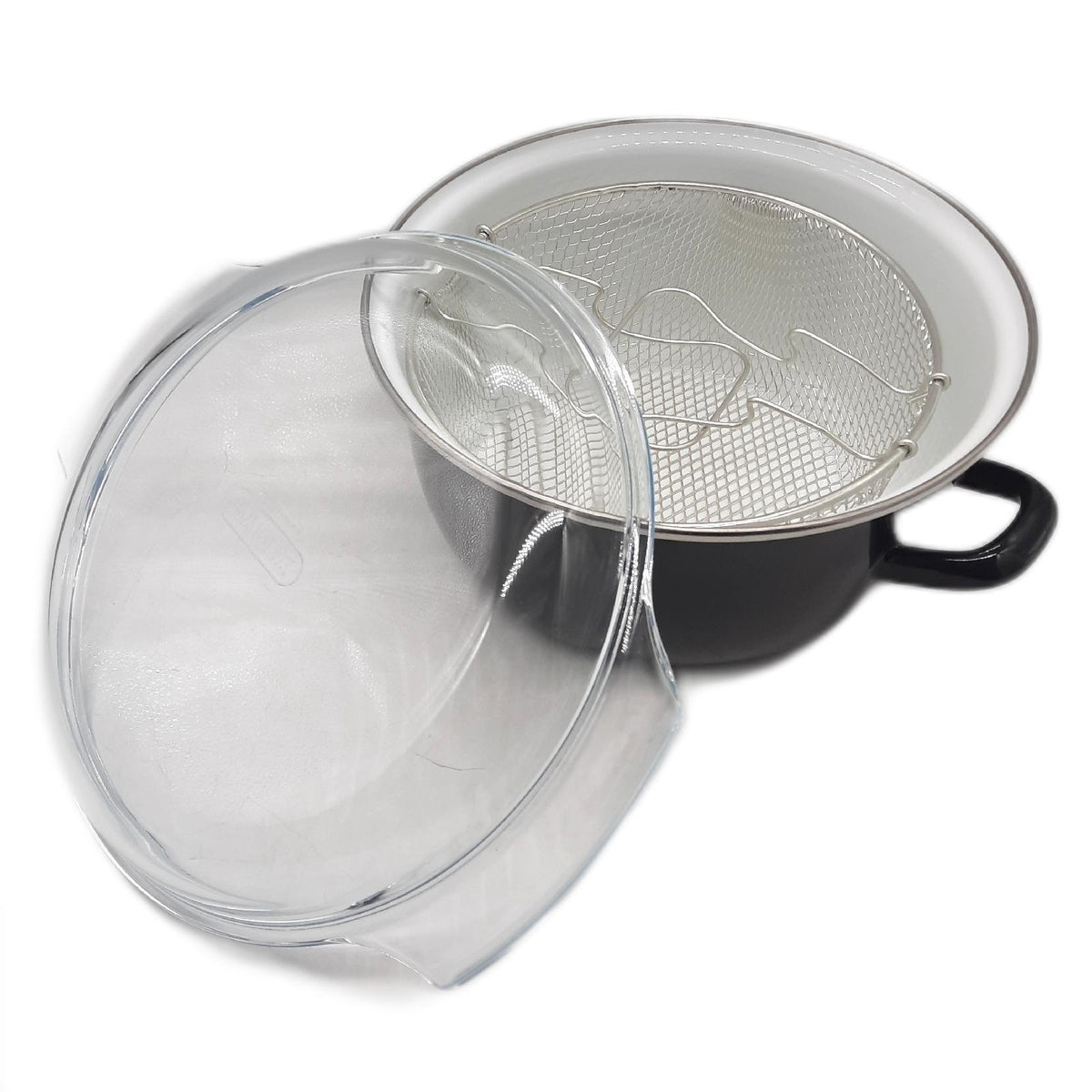 Premier Housewares Fritteuse Küchengeräte Metall 5 Liter groß leistungsstark praktisch