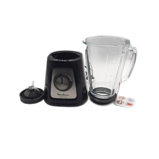 Moulinex LM430810 Standmixer 175 Liter Glasschüssel 800 Watt Blender Crushed Eis Smoothies
