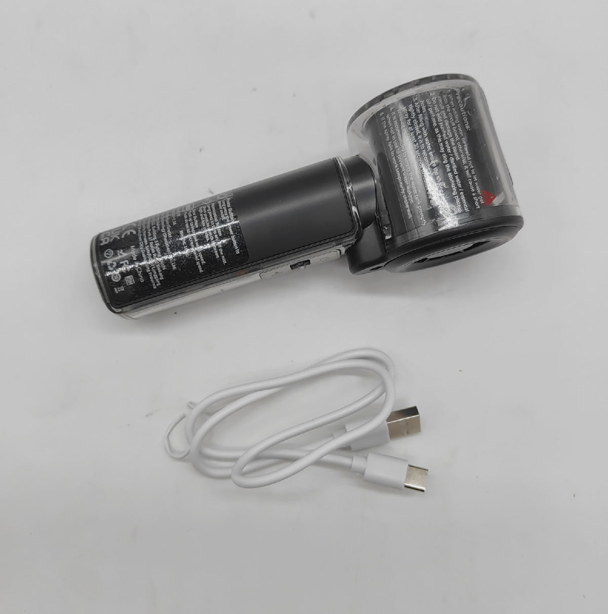 Handventilator tragbarer Ventilator mit USB Akku 3000mAh Wasserfunktion leise und kompakt