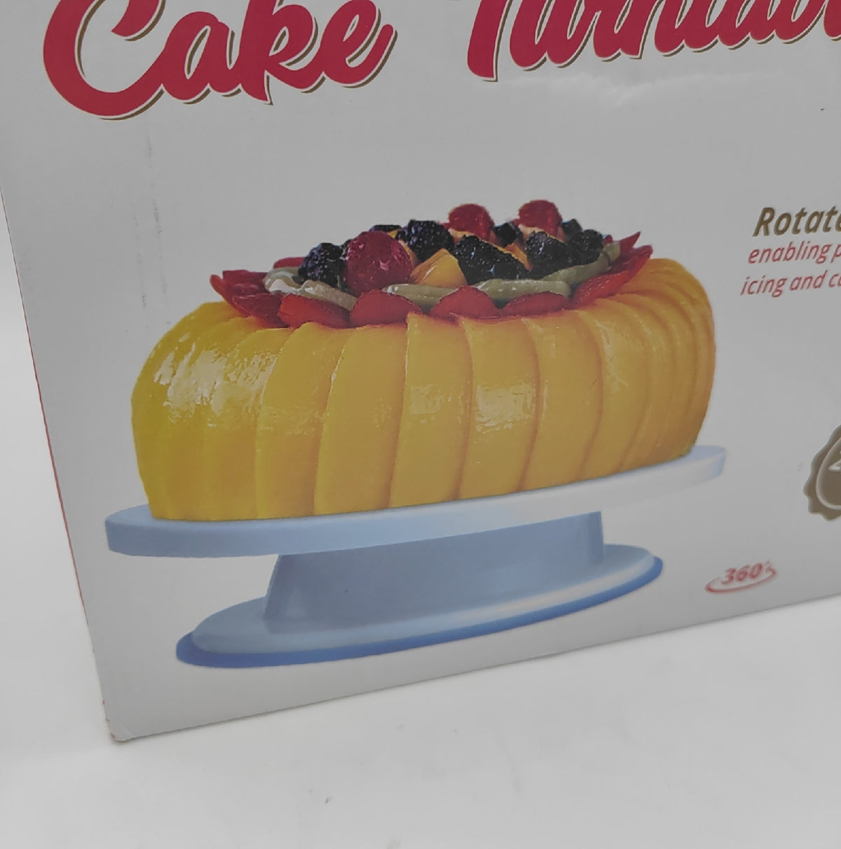 Comforty Torten Zubehör Backzubehör Set mit 71 Teilen Cake Stand Drehteller für Tort