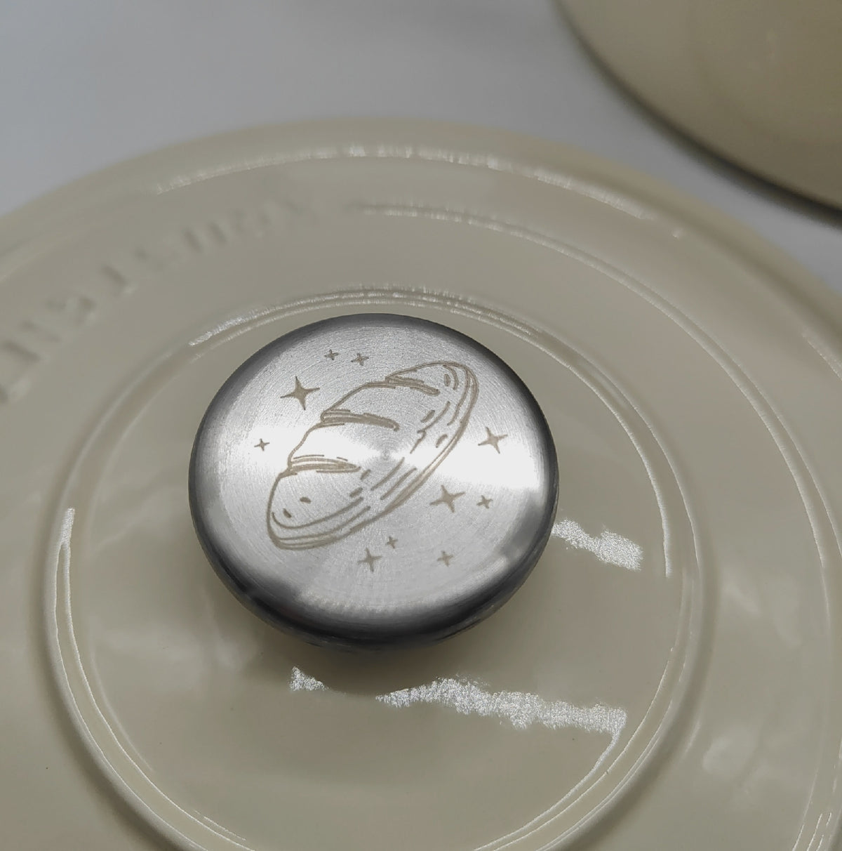 KRUSTENZAUBER Schmortopf mit Deckel Gusseisen Topf Brotbacken
