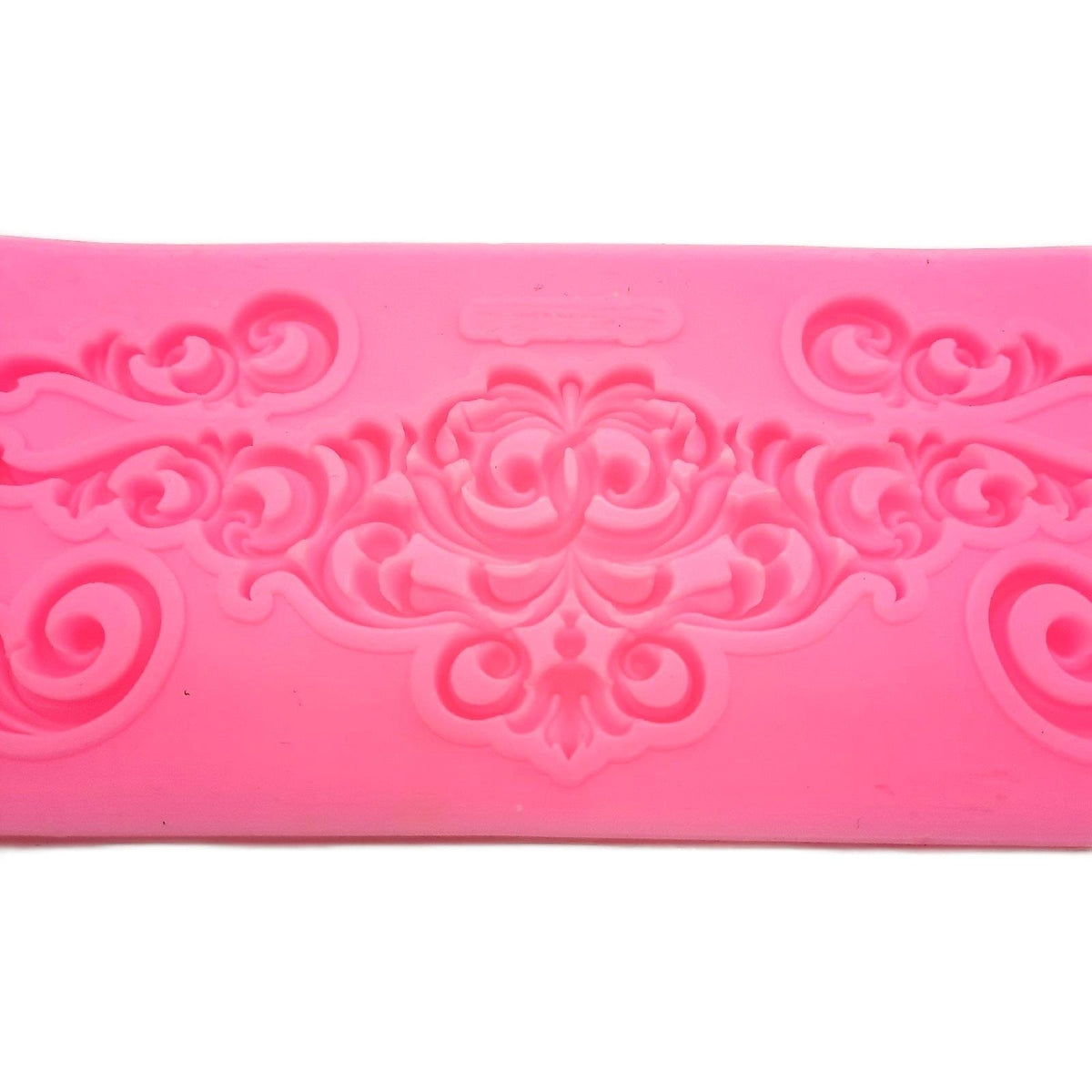 Woohome Silikonform Bastelbedarf Barock 12 Stück Blumenornament Handarbeit Model