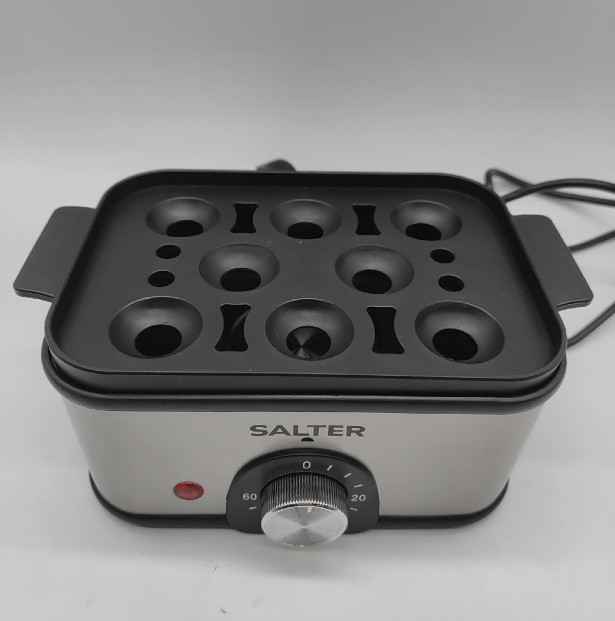 Salter 3 Stufiger Dampfgarer Elektrisch 3 Liter 3 Dampfkörbe 60 Minuten Timer 500W