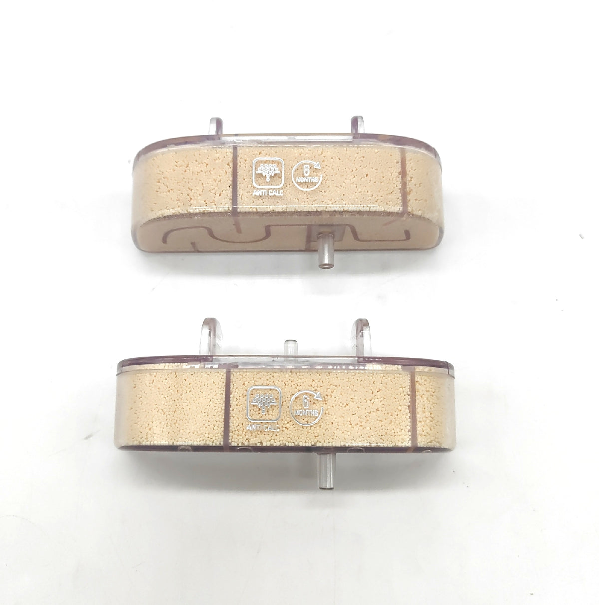 Rowenta ZR005806 Kalkpatronen Set mit 2 Anti Kalk Kartuschen Kunststoff und Schaumstoff