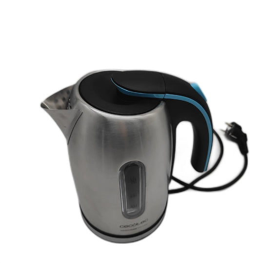 Cecotec ThermoSense 220 Elektrischer Wasserkocher Edelstahl 12L BPA Frei 1630W Antikalkfilter Doppelsicherheit Kabellos Schnell