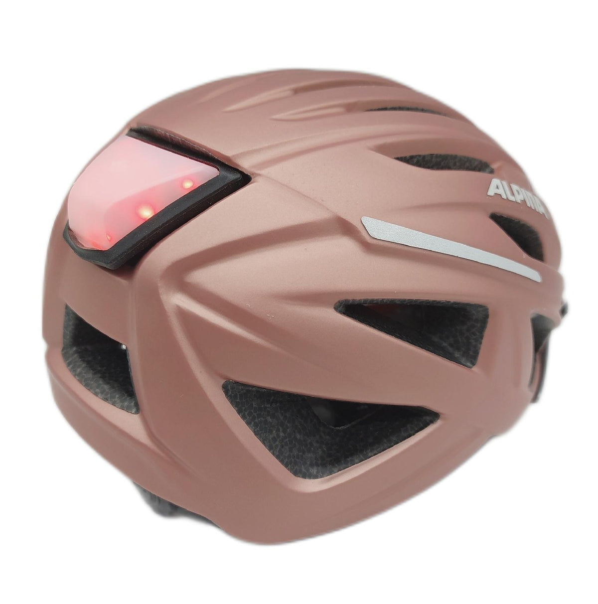 ALPINA HAGA City Fahrradhelm Rose matt 51 56 cm Stoßabsorbierend Sicher Optimal Anpassbar