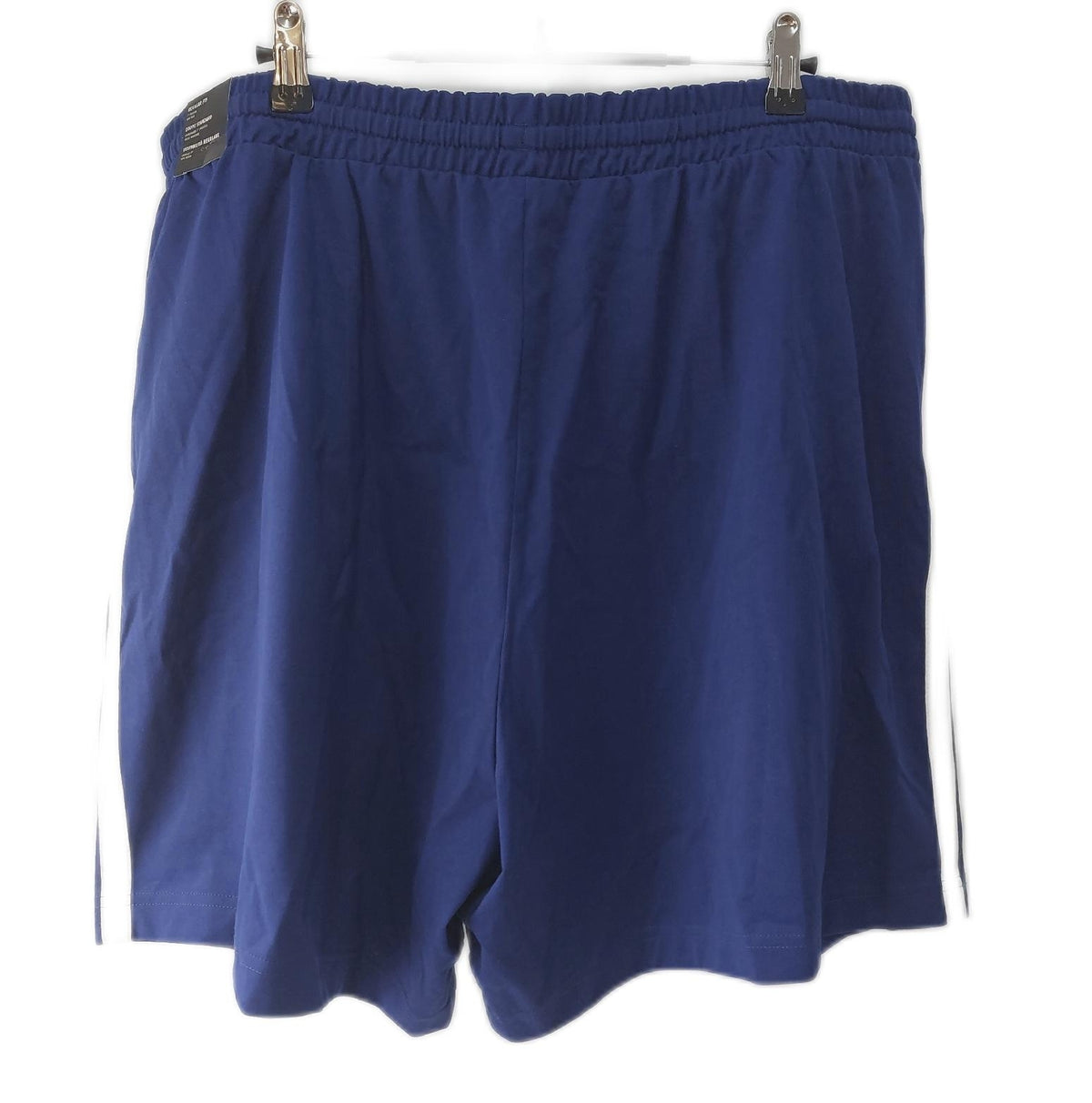adidas Shorts Herren Essential Three Stripes Single Jersey 7In Dark Blue White XXL