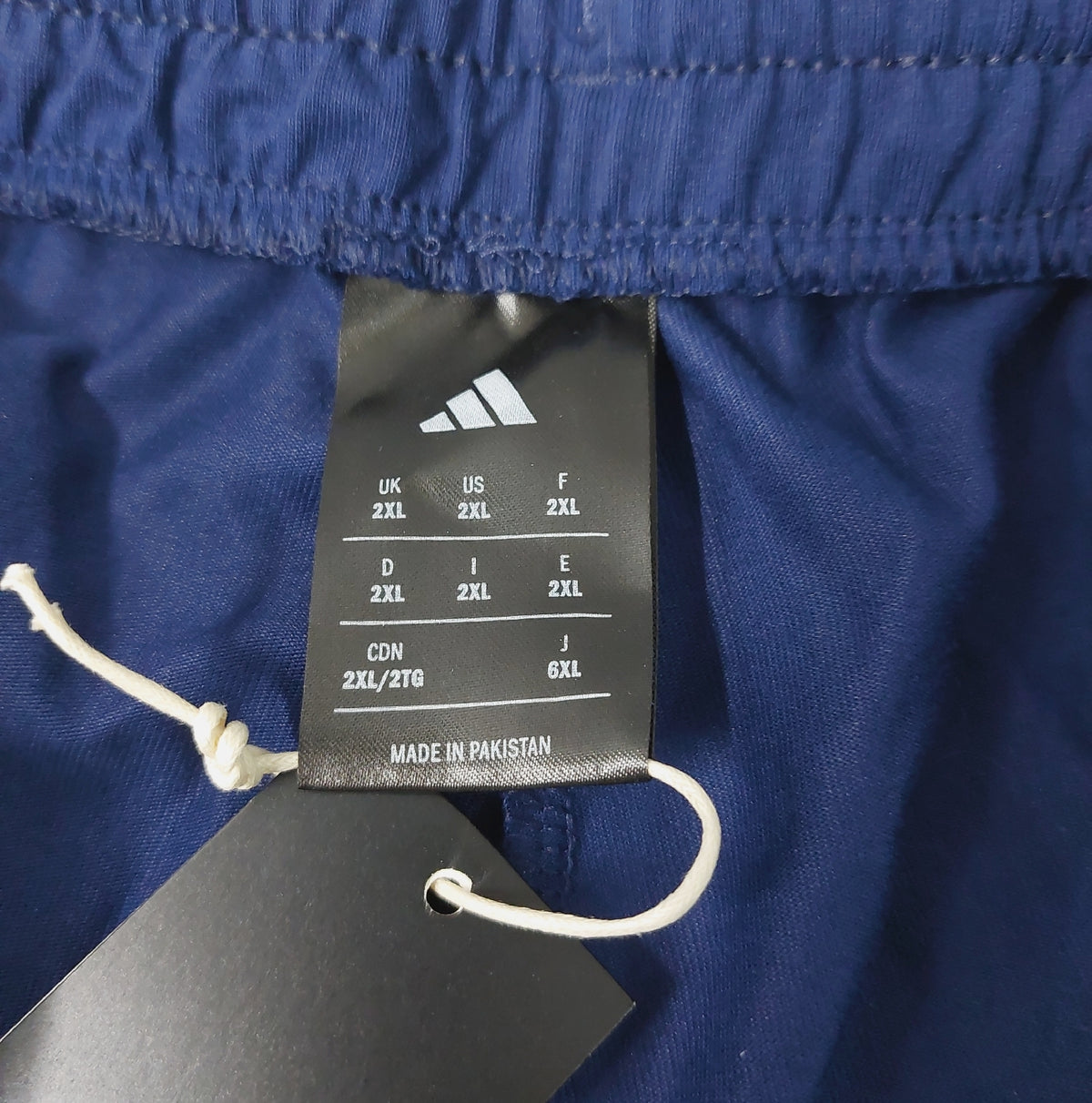 adidas Shorts Herren Essential Three Stripes Single Jersey 7In Dark Blue White XXL