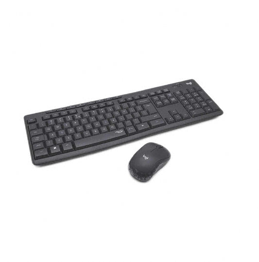 Logitech MK295 Kabellose Tastatur und Maus Kit American QWERTY Grau Layout