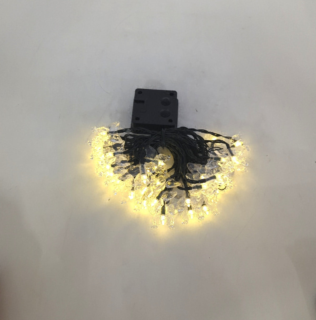 Solar Lichterkette Aussen Schmetterling 8 Meter 40 LED Beleuchtung Solarbetrieben