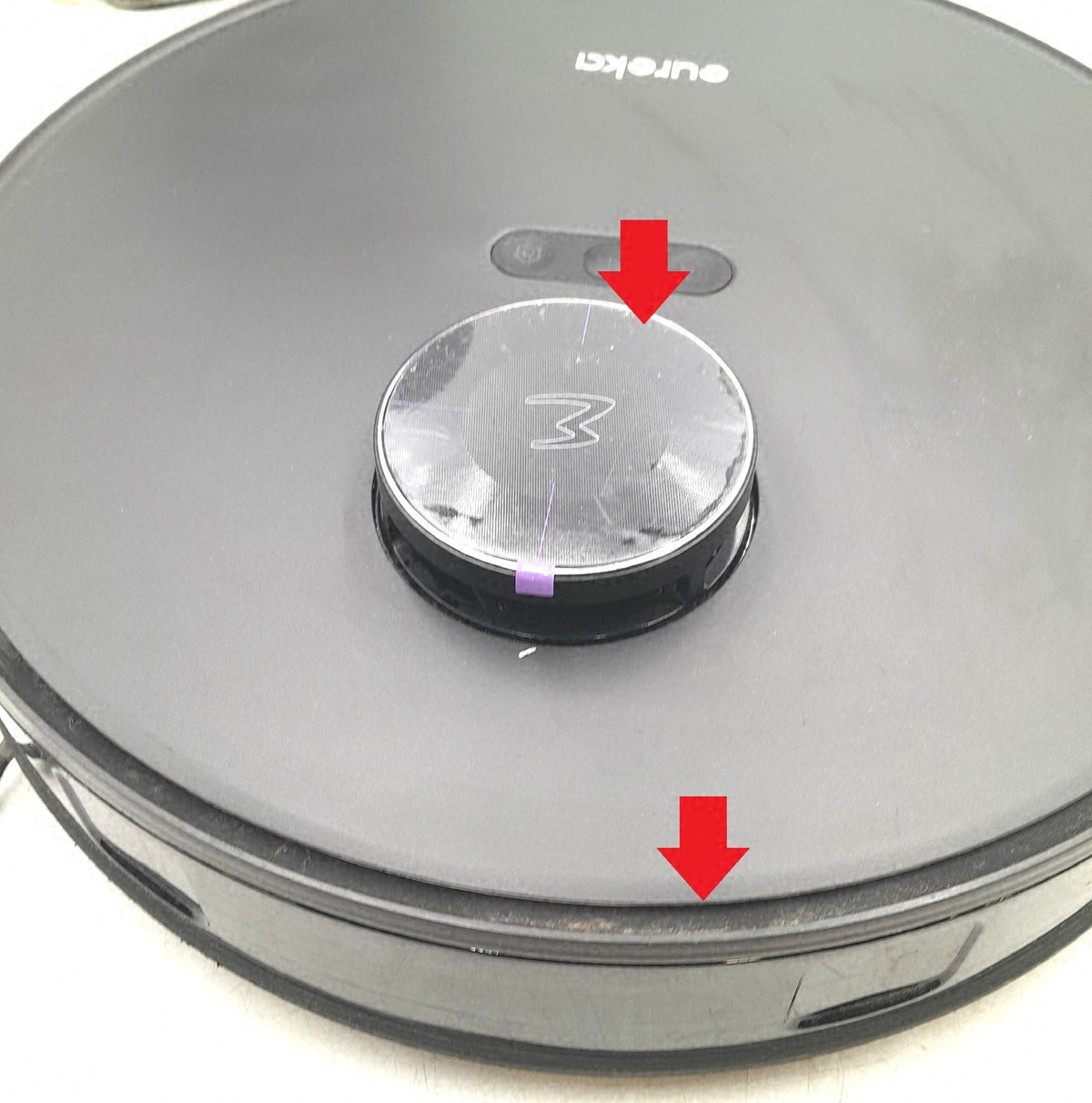 Eureka NERE10s Saugroboter mit Wischfunktion Automatische Entleerung 180min Laufzeit