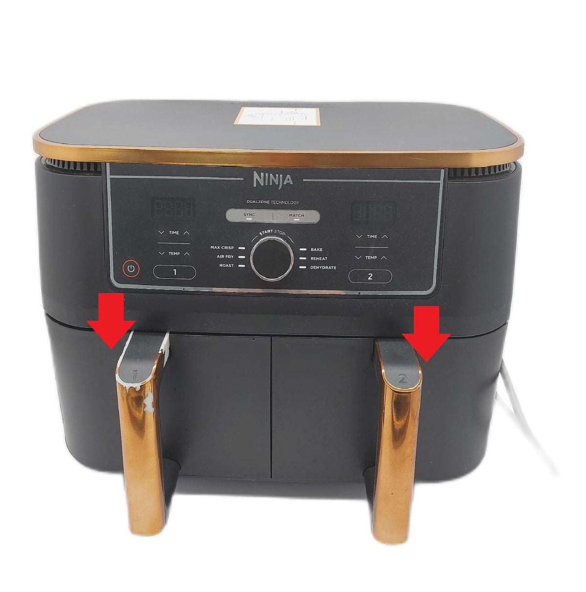 Ninja Foodi MAX Zweizonen Luftfritteuse 2 Tiroirs 95L