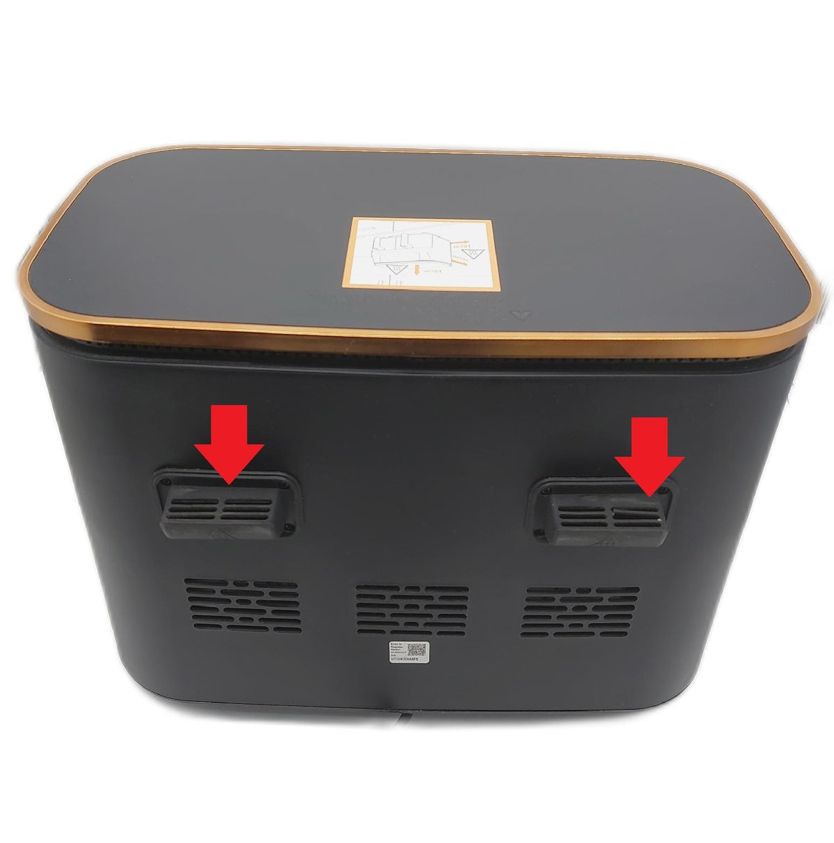 Ninja Foodi MAX Zweizonen Luftfritteuse 2 Tiroirs 95L