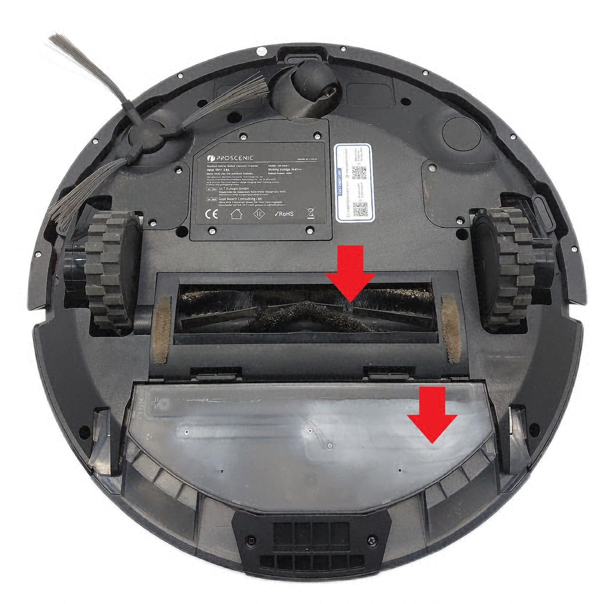 Proscenic Q8 Max Plus Saugroboter Wischfunktion 8000Pa läuft nicht