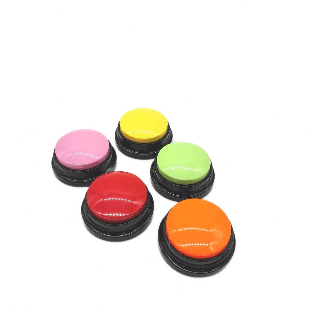DUBUOZA 5 Stuck Buzzer Aufnahmefunktion Haustier Talking Training Unvollstandig
