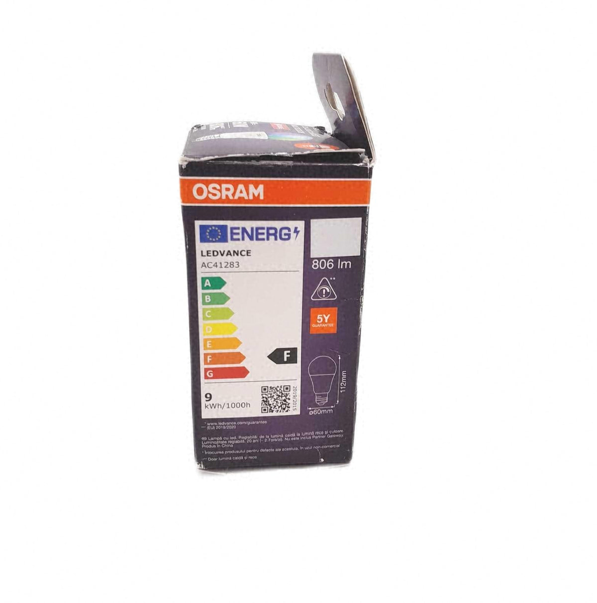 Osram SMART LED Lampe A60 E27 9W ZigBee RGBW Farben Kolbenform Licht bulb