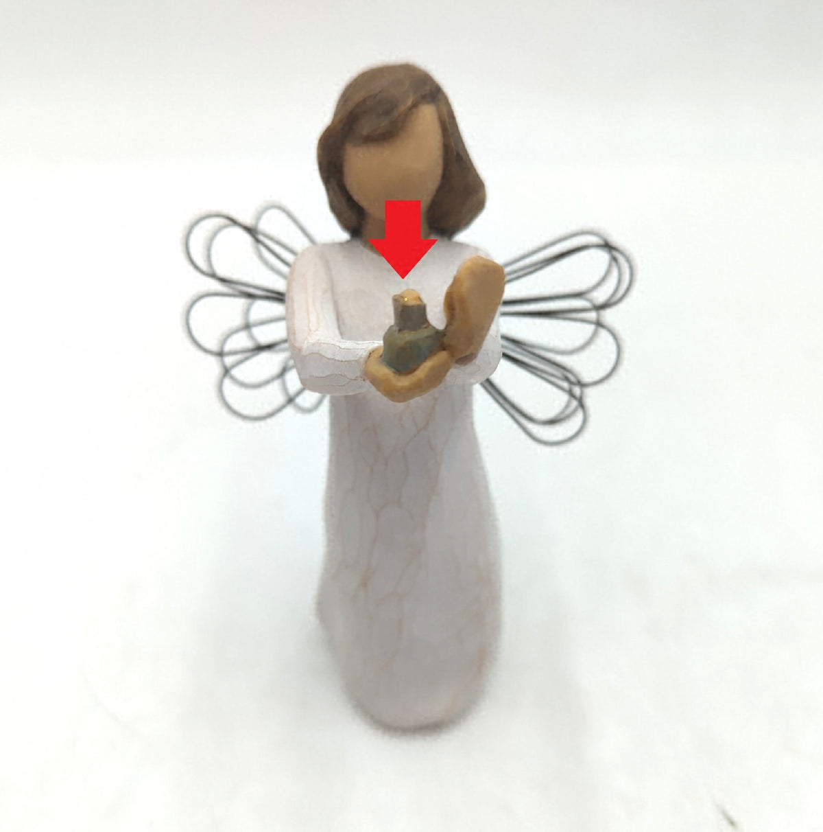 Enesco 26235 Engel der Hoffnung Wohnaccessoire Flamme Kerze fehlt