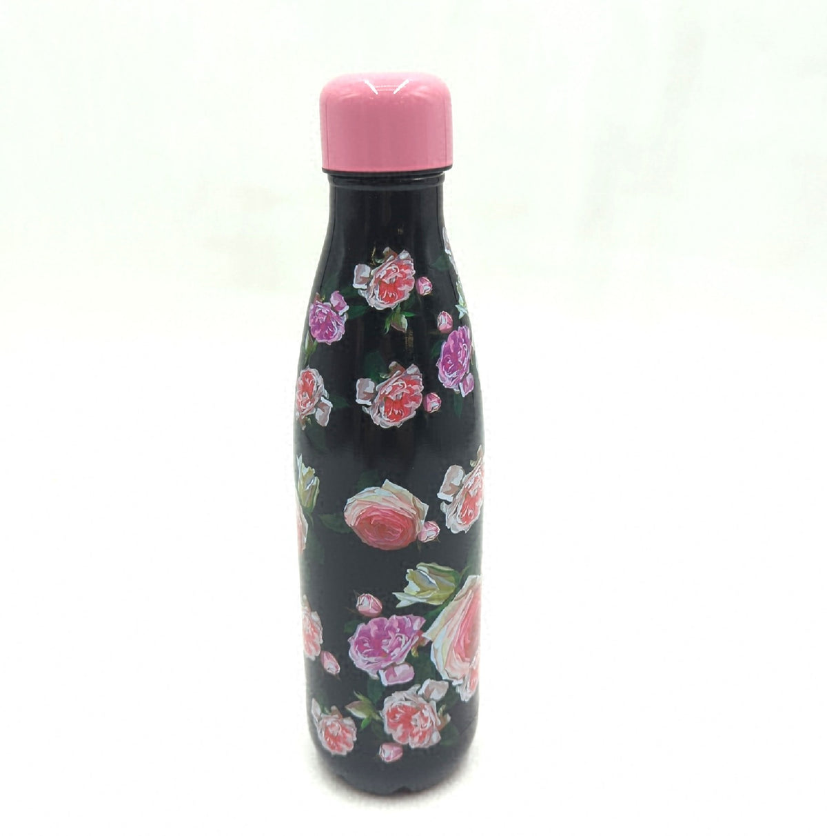 Trinkflasche Thermoflasche aus Stahl 500 ML Wasserflasche Isolierflasche Rosen Design