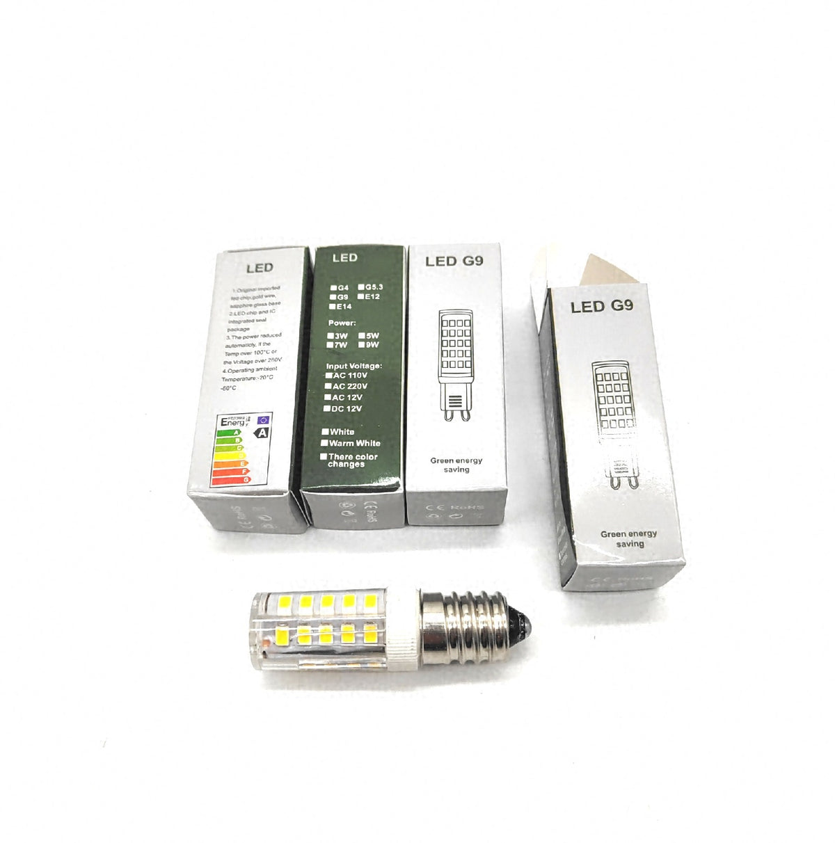4 Stück E14 LED Lampe 3W entspricht 40W 300 Lumen warmweiß 3000K nicht dimmbar