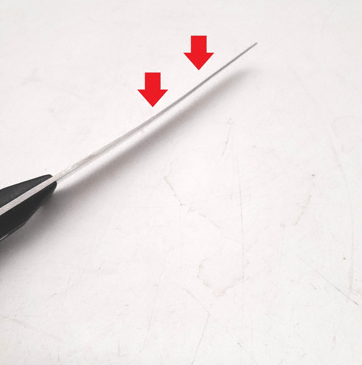 Ausbeinmesser Gourmet 1025046114 starre Klinge 14 cm gebraucht Klinge verbogen