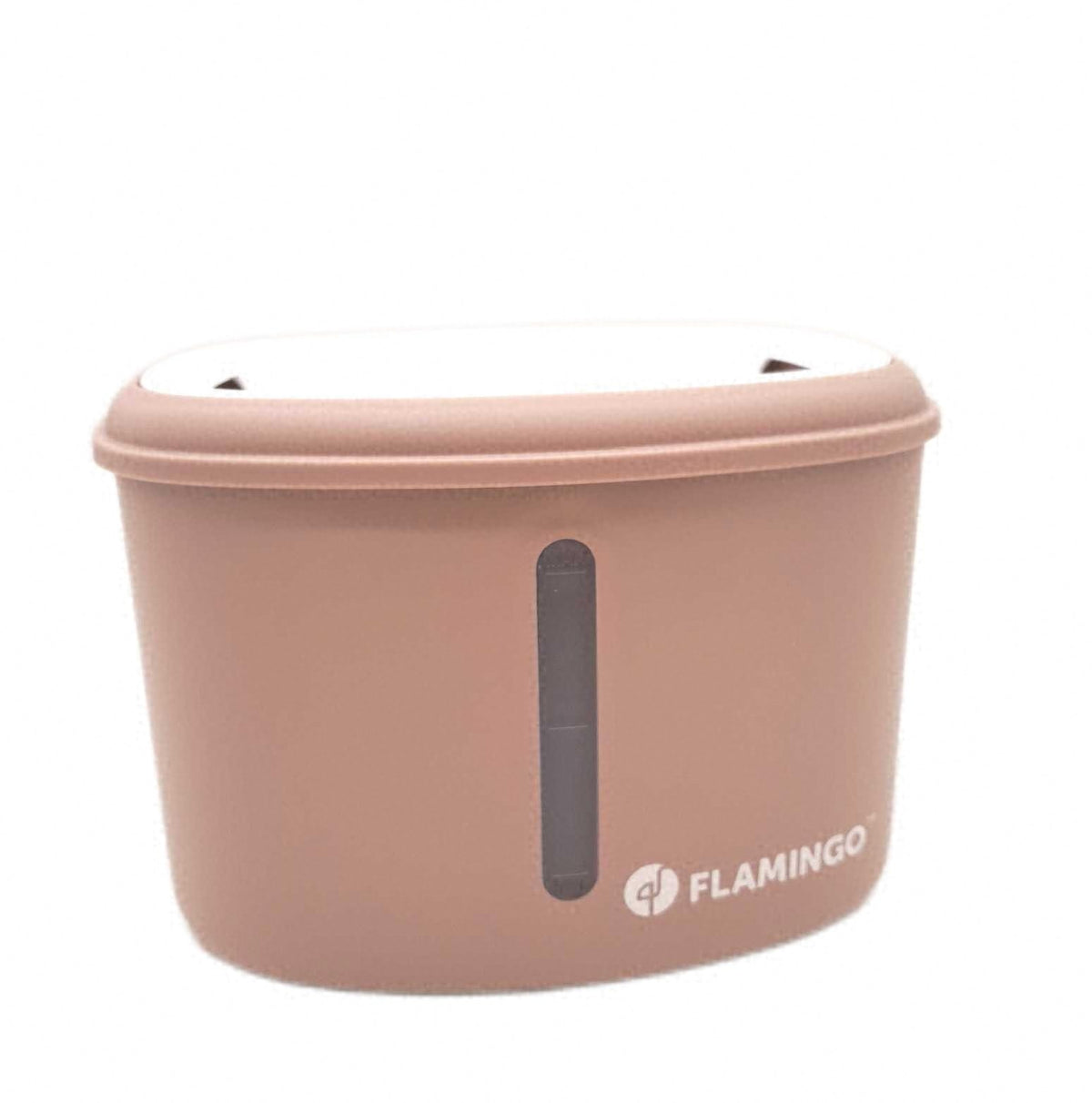 Flamingo Katzenbrunnen Finto Beige 25L Kunststoff mit Superleiser Pumpe Katzen Trinkbrunnen