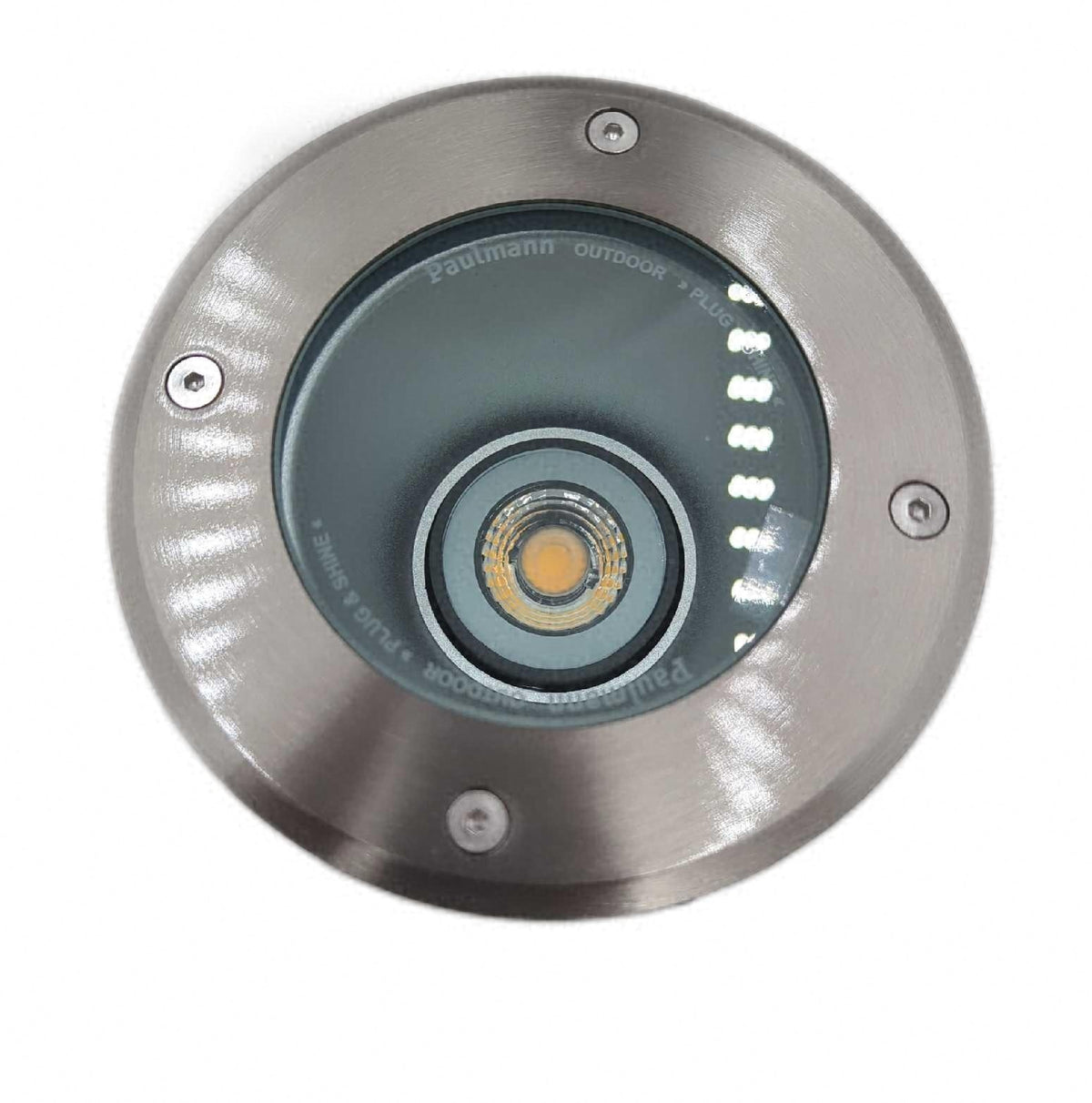 Paulmann 93907 Plug Shine Bodeneinbauleuchte 3000K 6W 24V 20 Grad Ausstrahlwinkel