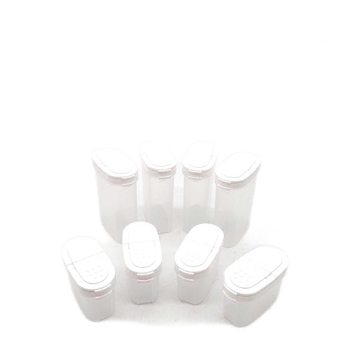 Premium Gewuerzboxen Aufbewahrungsboxen fuer Gewuerze in gross Gewuerzbehälter transparent BPA frei