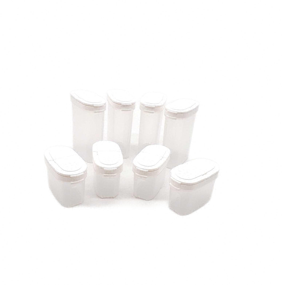 Premium Gewuerzboxen Aufbewahrungsboxen fuer Gewuerze in gross Gewuerzbehälter transparent BPA frei
