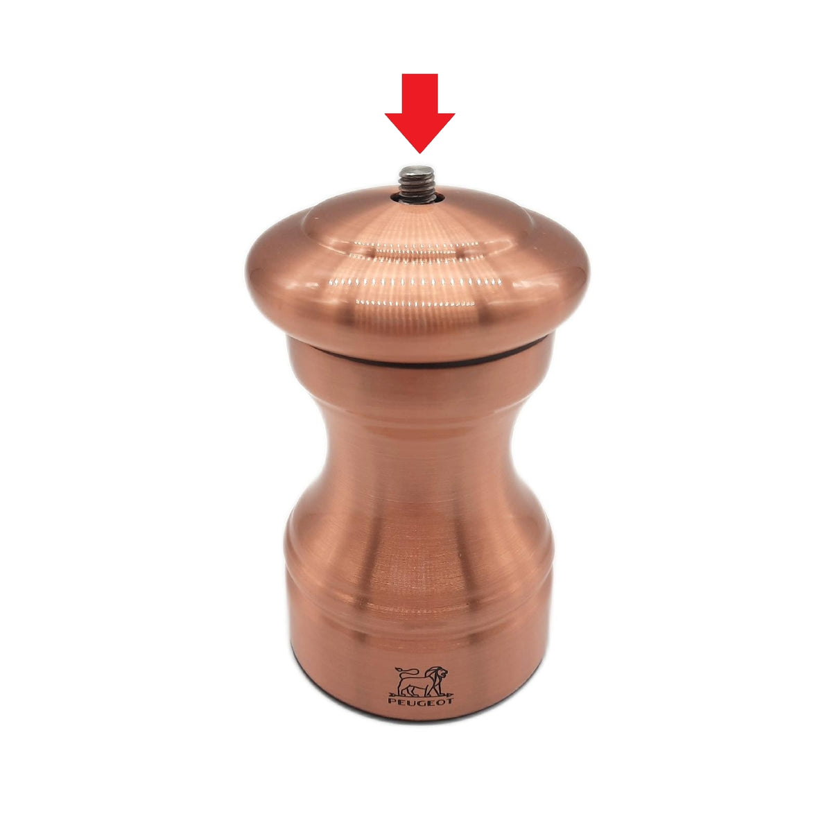 PEUGEOT Salzmühle Bistro Chef 10 cm Klassische Mahlgradeinstellu - Unvollständig
