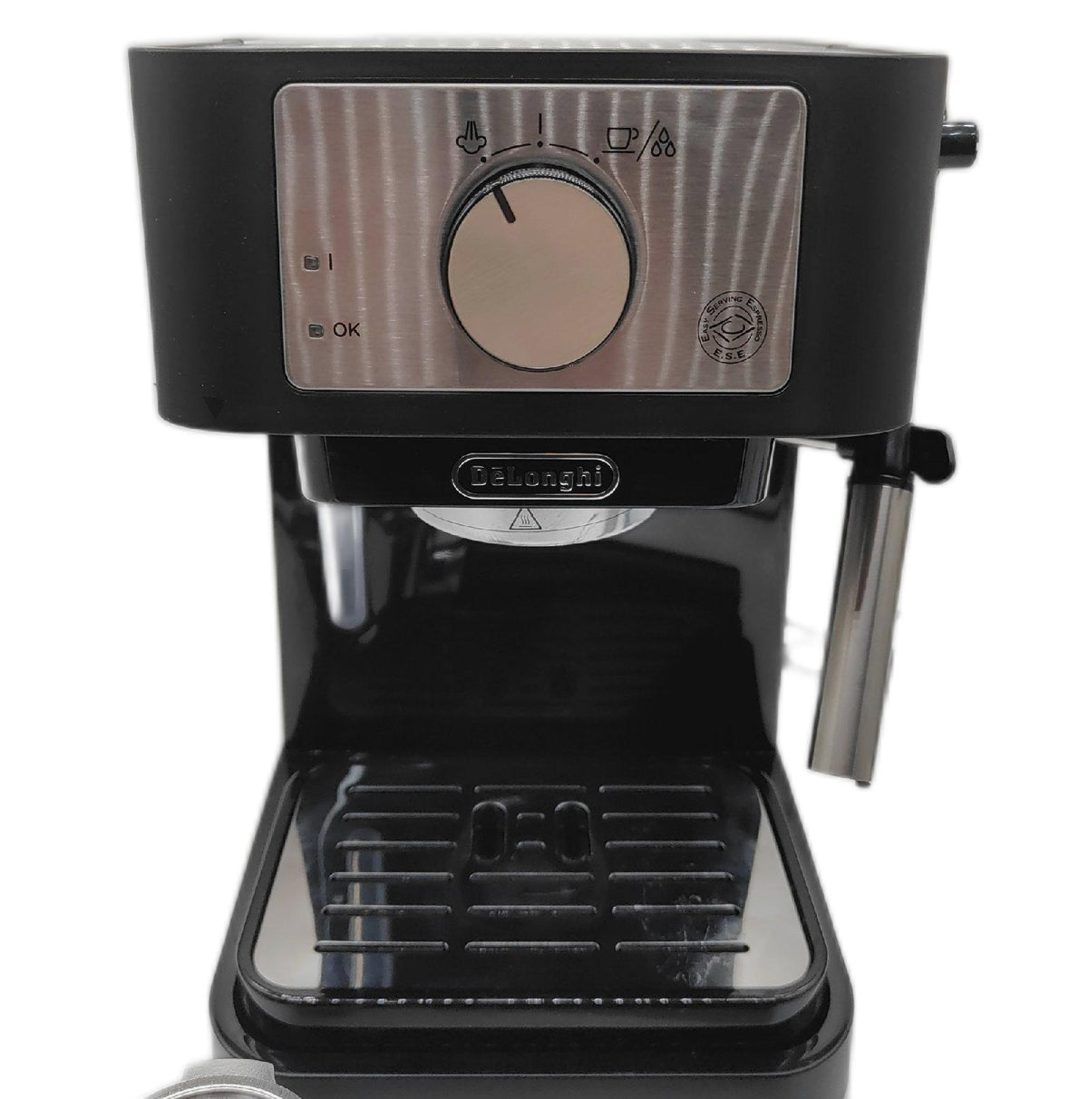 De'Longhi - Manuelle Espressomaschine mit Manuellem Milchaufschäumer