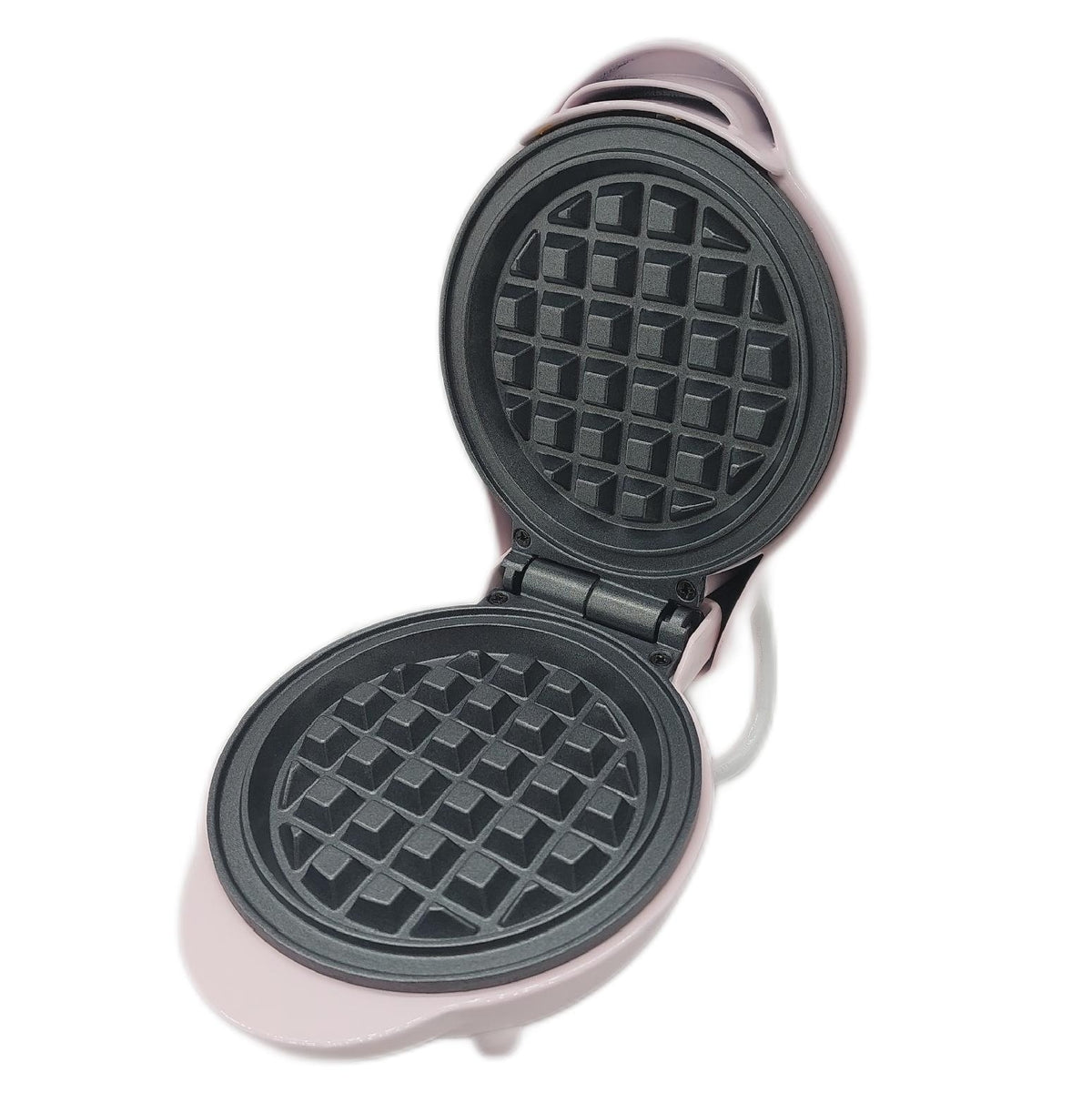 Bestron Mini Waffeleisen kleiner Waffelmaker für klassische Waffeln Waffle Irons Leckerkeit