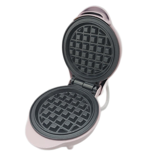 Bestron Mini Waffeleisen kleiner Waffelmaker für klassische Waffeln Waffle Irons Leckerkeit
