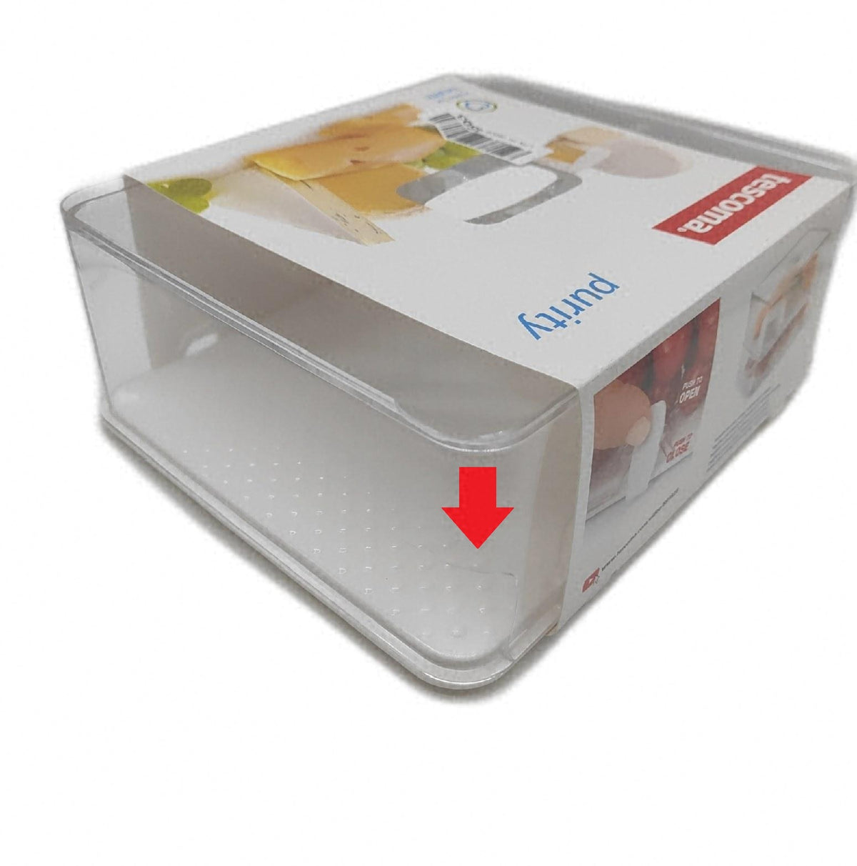 Tescoma Gesunde Box Kühlschrank Reinheit 28x22 cm kleiner Riss