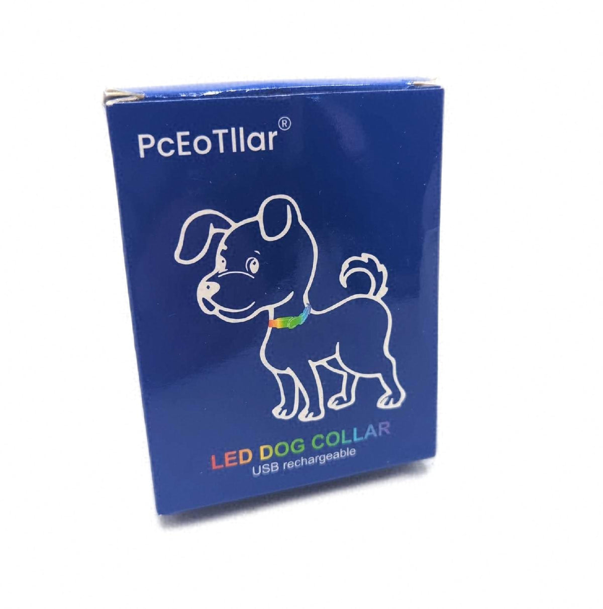 Halsband H USB Wiederaufladbares leuchtendes Hundehalsband sicher und robust