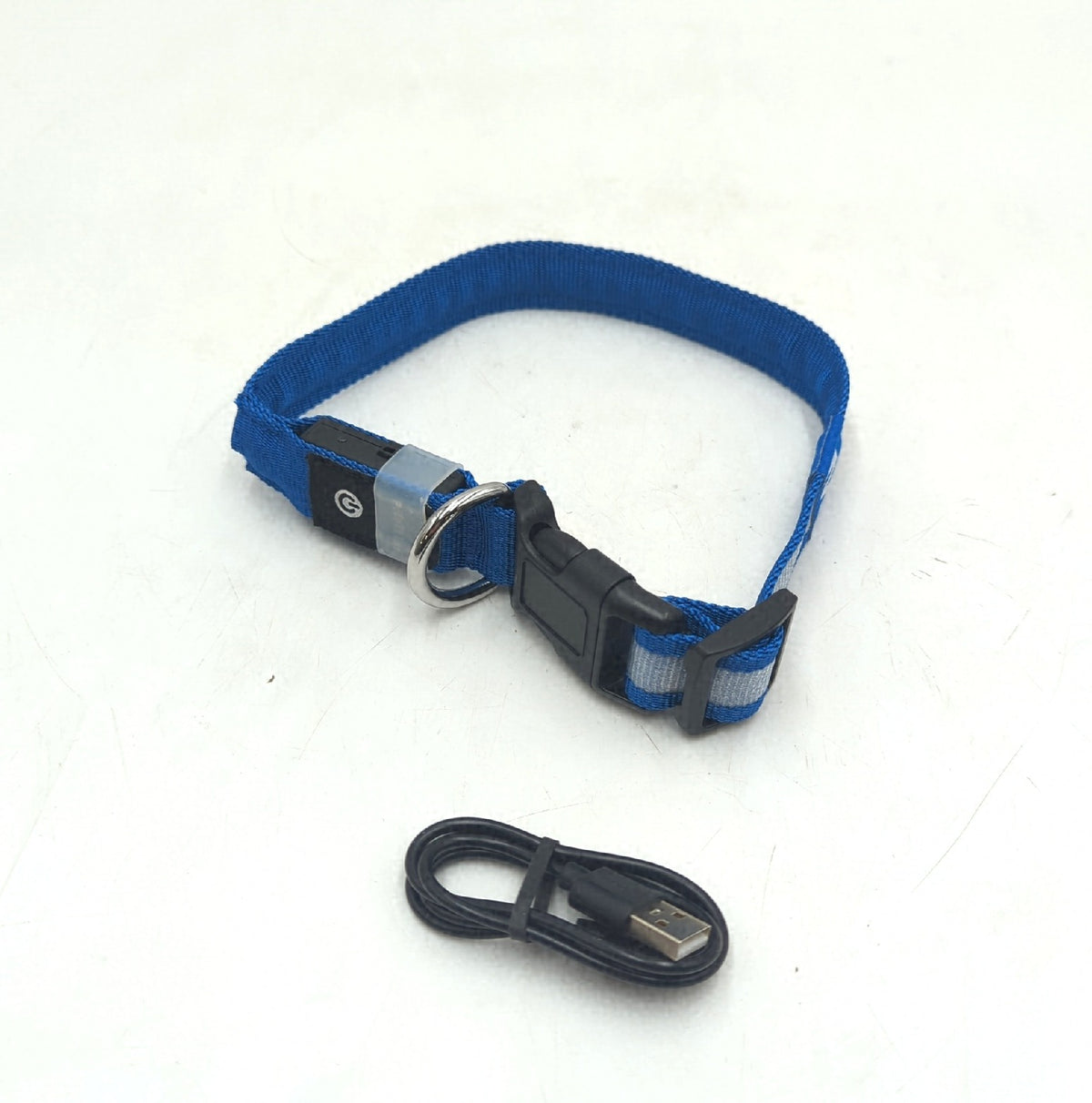 Halsband H USB Wiederaufladbares leuchtendes Hundehalsband sicher und robust