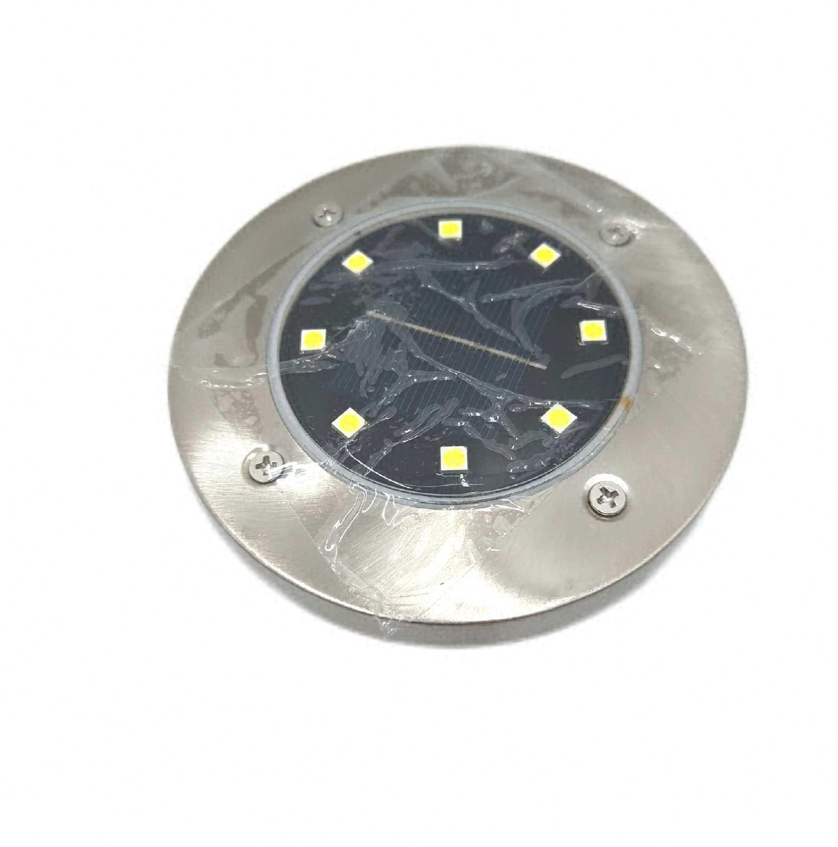 Joomer Solar Bodenleuchten Aussen 8 LEDs 11 Stück 7 Halterungen