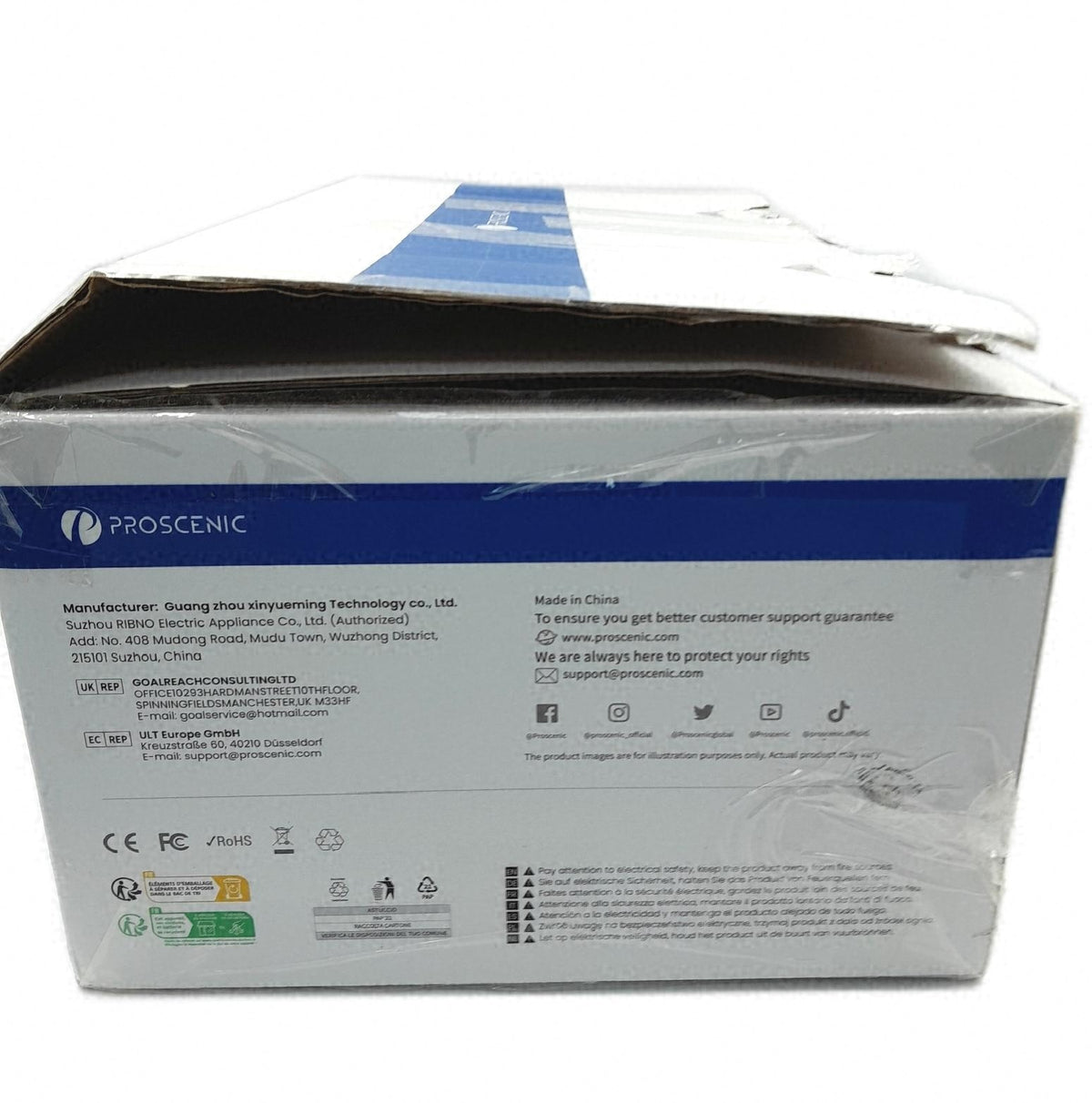 Proscenic P11 Ultra Akku Stielstaubsauger 50 kPa 50 Minuten Laufzeit 500 W Bürste