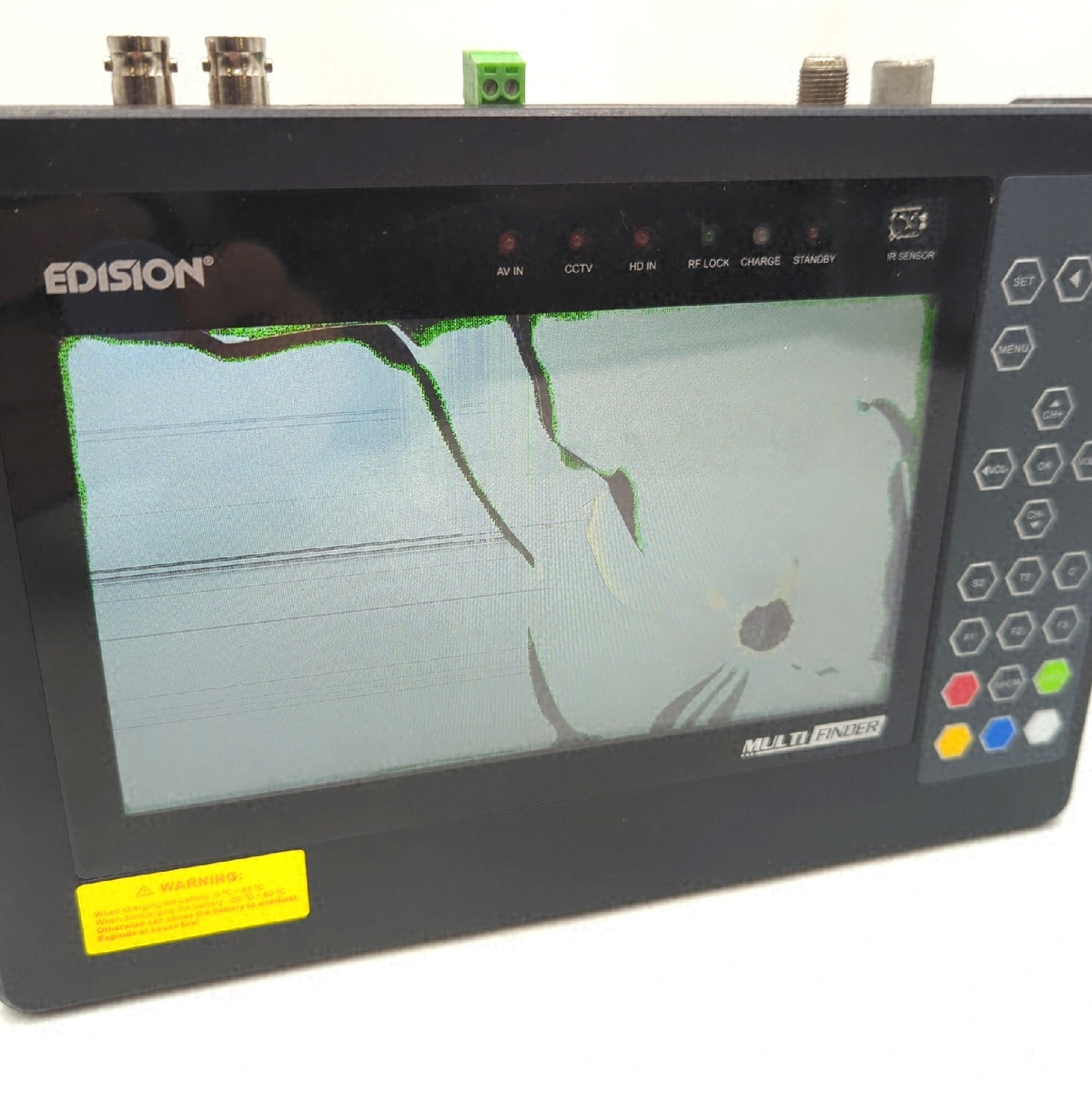EDISION Multi Finder Messgerät Satelliten Defekt Displaybruch Bastler