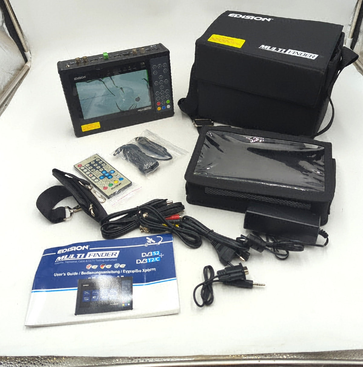 EDISION Multi Finder Messgerät Satelliten Defekt Displaybruch Bastler